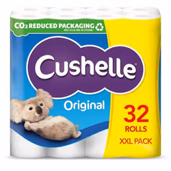 CUSHELLE Toilet Roll 2 Ply White (Pack 32) 1102090