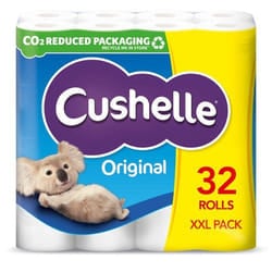 CUSHELLE Toilet Roll 2 Ply White (Pack 32) 1102090