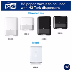 Tork Extra Soft Singlefold Hand Towels 100278 - H3 Premium Folded Paper Towels with High-Absorbency - 2-Ply, White - 15 x 200 Sheets
