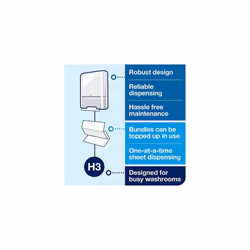 LIKE-NEW Tork Flushable Singlefold Hand Towels Advanced 290190 - H3 Ad - Additional view 5