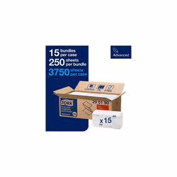 LIKE-NEW Tork Flushable Singlefold Hand Towels Advanced 290190 - H3 Ad - Additional view 8