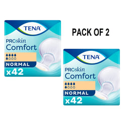 TENA Comfort Normal - 2 Packs of 42 - 84 Incontinence Pads