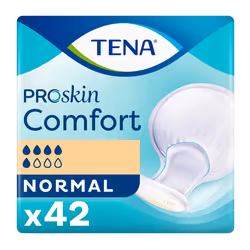 TENA Comfort Normal - 2 Packs of 42 - 84 Incontinence Pads
