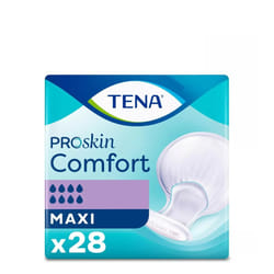 TENA Proskin Comfort Maxi - Pack of 28 Incontinence Pads