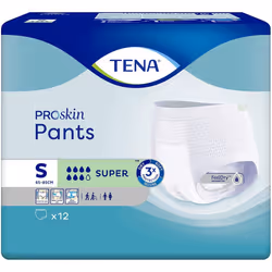 Tena Pants Super Small Incontinence Pants Pads - Pack Of 12