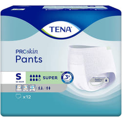 Tena Pants Super Small Incontinence Pants Pads - Pack Of 12