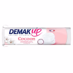 Demak'Up Cocoon Cotton Pads, Cotton pad, White, 85 pc(s), France