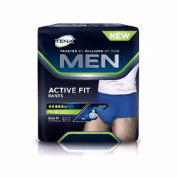 9pk Tena Men Active Fit Pants Plus - Medium | Men's Incontinence Underwear