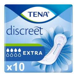 TENA Discreet Extra (590ml) 10 Pack Incontinence Protection