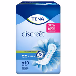 TENA Discreet Extra (590ml) 10 Pack Incontinence Protection