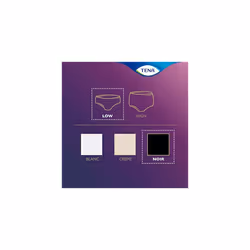 Tena Silhouette Normal Low Waist Incontinence Pants Noir - Medium - Case Saver (6 Packs of 10)