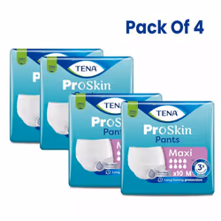 TENA Proskin Pants Maxi - Medium - Case - 4 Packs of 10