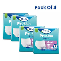 TENA Proskin Pants Maxi - Medium - Case - 4 Packs of 10