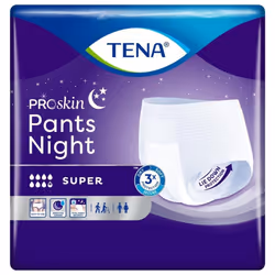TENA Pants Night Super Large (2100ml) 10 Pack Incontinence Protection