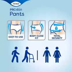 TENA Proskin Pants Maxi - Medium - Case - 2 Packs of 10