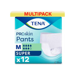 48 x TENA Pants Super Medium - Case pack 4 Packs of 12