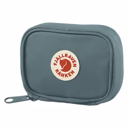 Fjällräven Kanken Card Wallet, Wallet, Green, Cotton, Polyester, Zipper, 110 mm, 20 mm