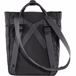 Fjällräven Kånken Mini backpack Casual backpack Black Cotton, Polyester