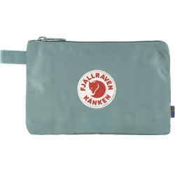 Fjällräven Kånken Gear Pocket, Unisex, Zipper, Green, Monochromatic, Polyester/Cotton, 65% polyester, 35% cotton
