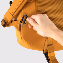 Fjällräven Ulvö Rolltop 30 backpack Sports backpack Gold, Red Polyamide