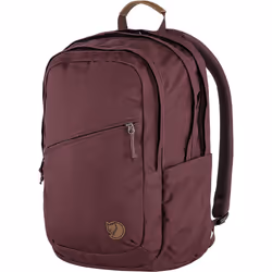 Fjällräven Räven 28 backpack Casual backpack Burgundy Cotton, Polyamide, Polyester