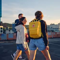 Fjällräven Kånken backpack Casual backpack Yellow Polypropylene (PP), Vinylon - Additional view 4