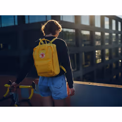 Fjällräven Kånken backpack Casual backpack Yellow Polypropylene (PP), Vinylon - Additional view 5