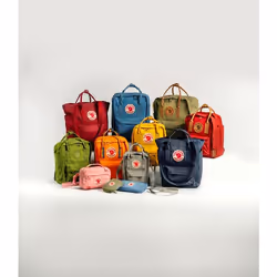 Fjällräven Kånken backpack Casual backpack Coral Polypropylene (PP), Vinylon - Additional view 4