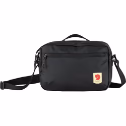 Fjällräven High Coast Crossbody, Unisex, Cross body bag, Zipper, 4 pockets, PFC, Black
