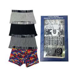 True Religion Mens Boxers Trunks 4x Pack Underwear - S