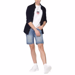 Gant Mens T Shirt Original Shield Crew Neck Pullover Soft Cotton Summer Tee - White, L