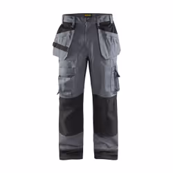 Blakläder 150418609499C46, Pants, Black, Grey, Zipper, Cotton, Polyester, 300 g/m², 35%