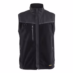 Blakläder 385525249900, Vest, Man, Black, S, Zipper, Polyester