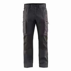 Blakläder 145911469899C50, Pants, Man, Black, Grey, Clothing button, Zipper, Cotton, Polyamide, 250 g/m²