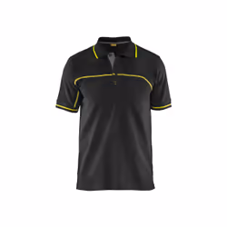 Blakläder 338910509933, Polo shirt, Adult, Male, Black, Yellow, Monochromatic, M