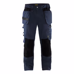 Blakläder 155518608699, Pants, Man, Black, Navy, D84, 8 pockets, 1 pockets