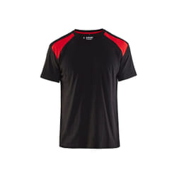 Blakläder 337910429956 Shirt Black, Red