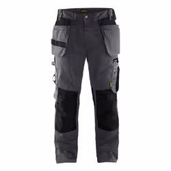 Blakläder 155518609699, Pants, Man, Black, Grey, C148, 8 pockets, 1 pockets