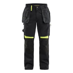 Blakläder 155518609933 Pants Black, Yellow