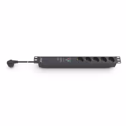 Enoc System EPK 05 power extension 3 m 5 AC outlet(s) Indoor Black