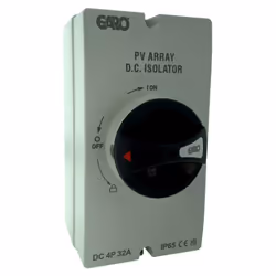 Garo SIDC432IP65A2+2 DC Solar Rotary Isolator Switch IP65 4P 32 Amp