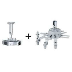 SMS Smart Media Solutions Proj CL F250 A/S incl Uni project mount Wall Silver
