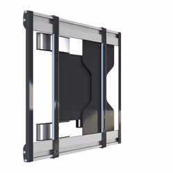SMS Smart Media Solutions Slim Swing 116.8 cm (46") Black, Silver