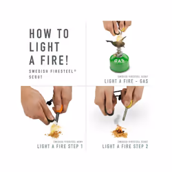Light My Fire Swedish FireSteel BIO scout 2in1 Magnesium - Additional view 4