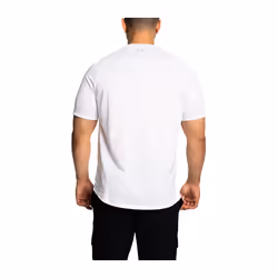UNDER ARMOUR TECH 2.0 T SHIRT WHITE/GREY - M