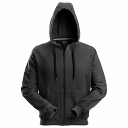 Snickers Workwear 28010400009, Hoody, Man, Black, 3XL, 2 pockets, Cotton, Polyester
