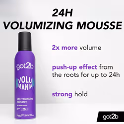 Schwarzkopf Got2B Volu Maniac Bodyifying Mousse 250Ml