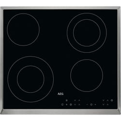 AEG HK634021XB Black Built-in 56 cm Ceramic 4 zone(s)