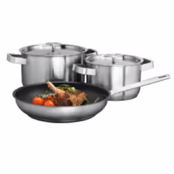 AEG A3SS, Stainless steel, Stainless steel, Stainless steel, Stainless steel, Stainless steel, Ceramic, Gas, Halogen, Inducti ...