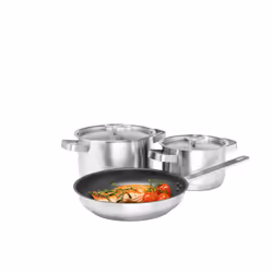 Electrolux E3SS, Stainless steel, Stainless steel, 3 pc(s)